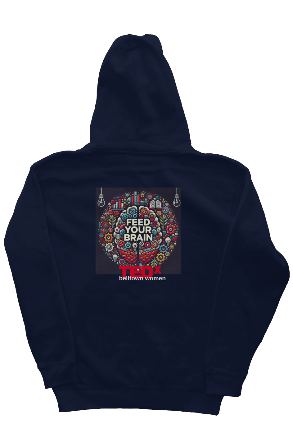 Feed Your Brain: independent zip hoody