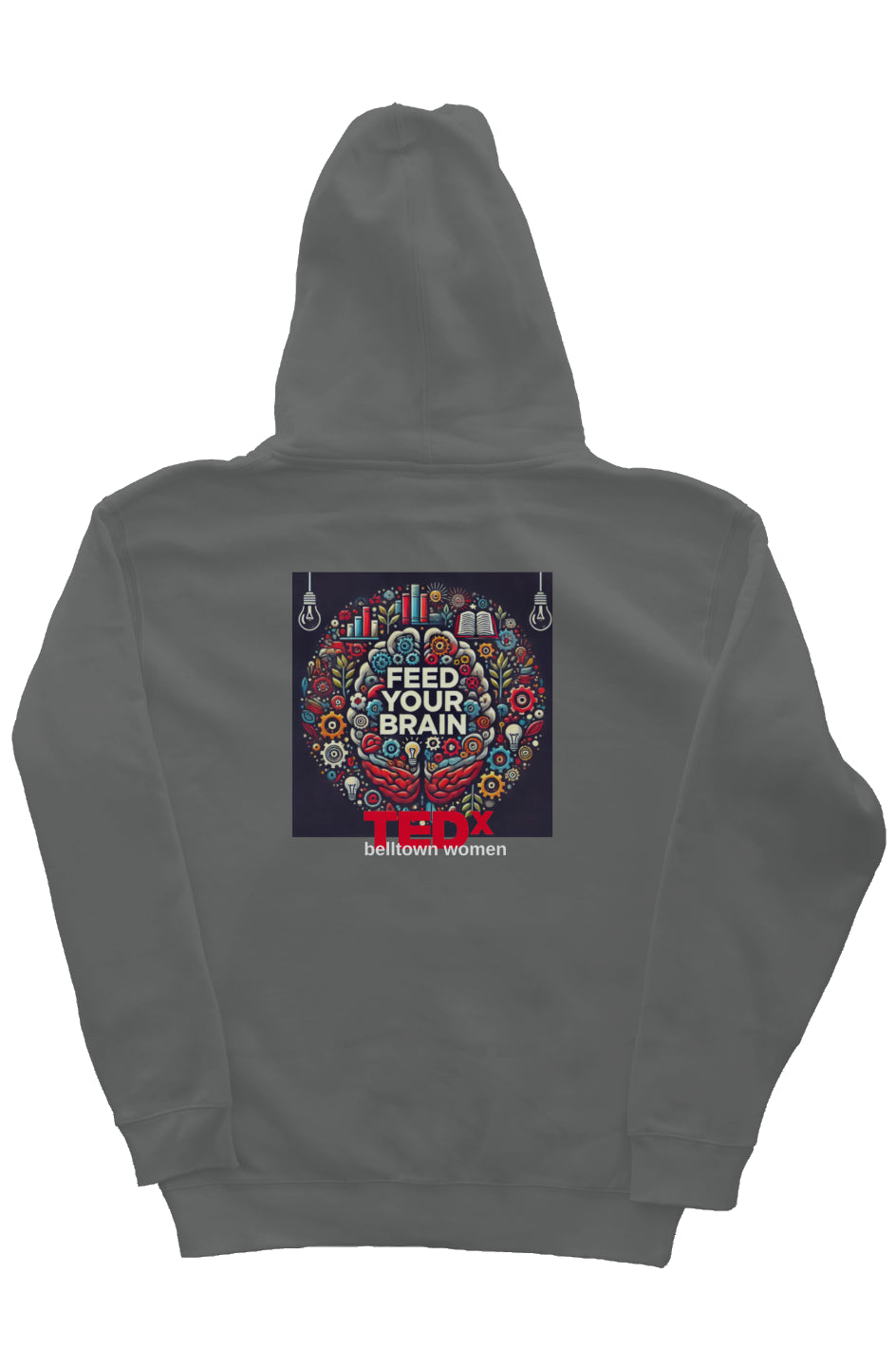 Feed Your Brain: independent zip hoody