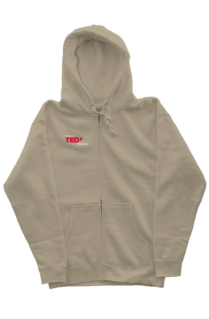 Feed Your Brain: independent zip hoody