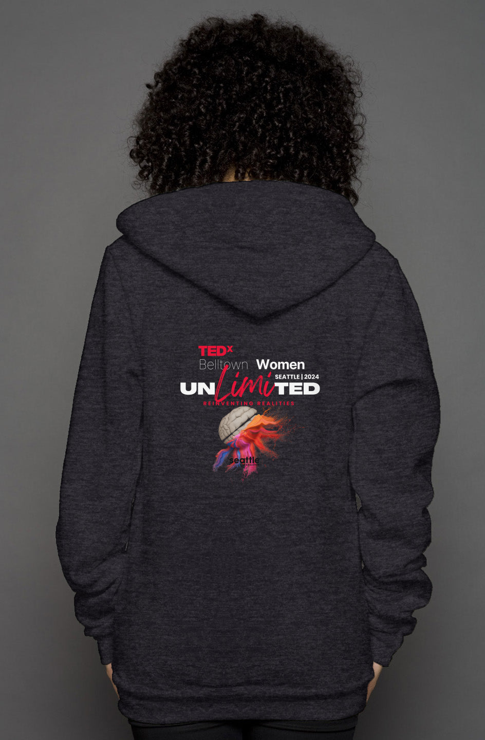 UnlimiTED Ultimate unisex heather zip hoody